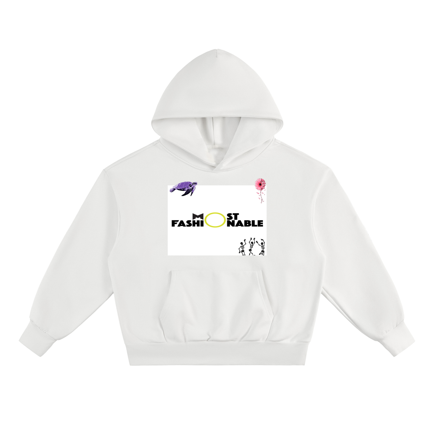 Most Fashionable Heavyweight Fleece Hoodie.