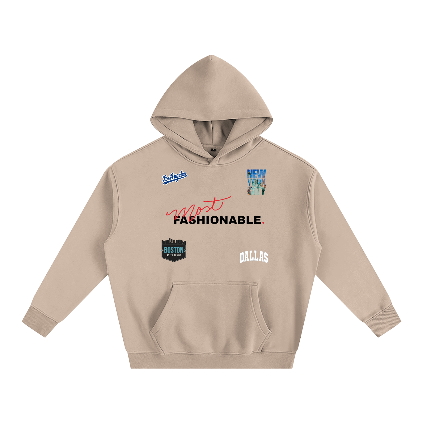 Most Fashionable Oversize Fleeced Hoodie.