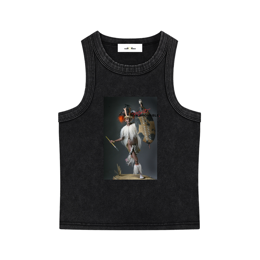 Warrior Washed Tank Top.