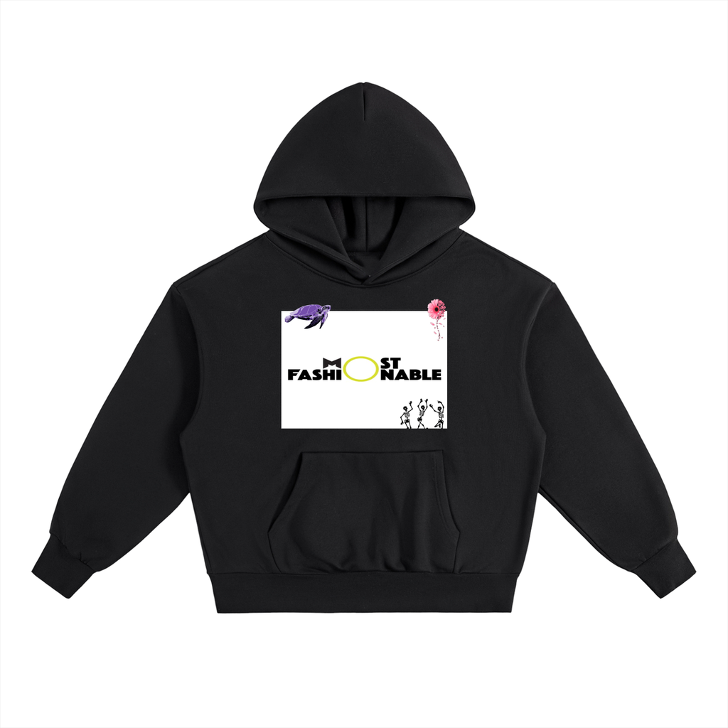 Most Fashionable Heavyweight Fleece Hoodie.