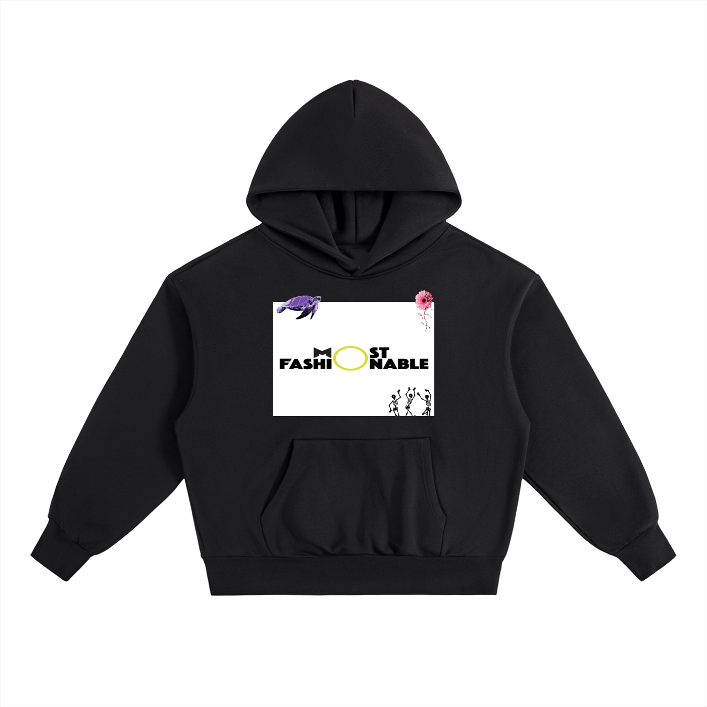 Most Fashionable Heavyweight Fleece Hoodie.
