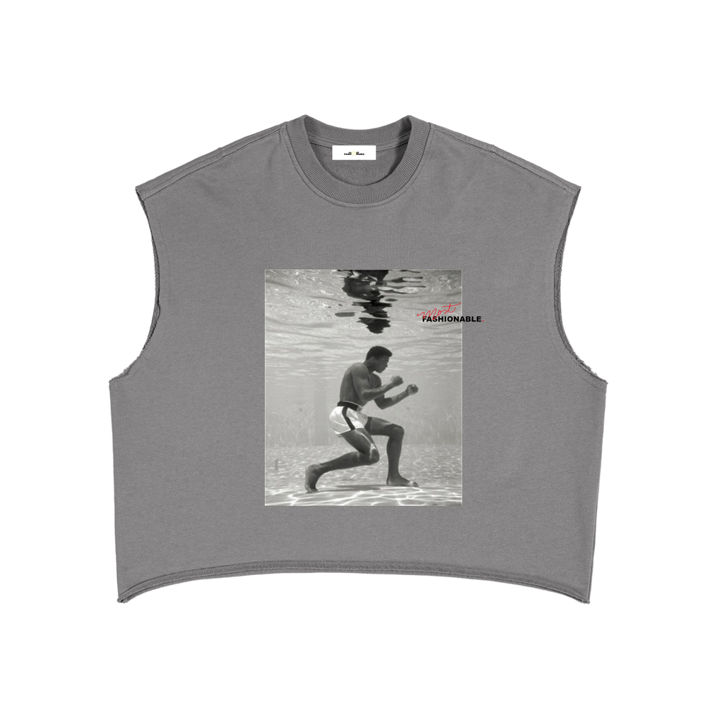 Ali’s French Terry Boxer Tank Top.