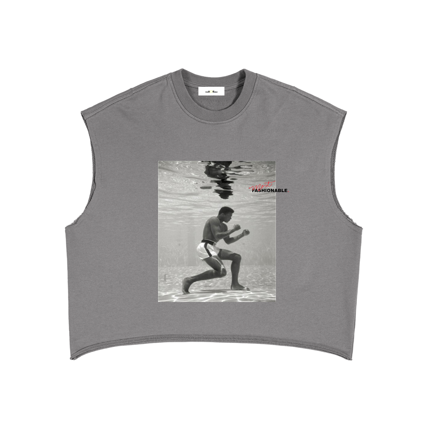 Ali’s French Terry Boxer Tank Top.