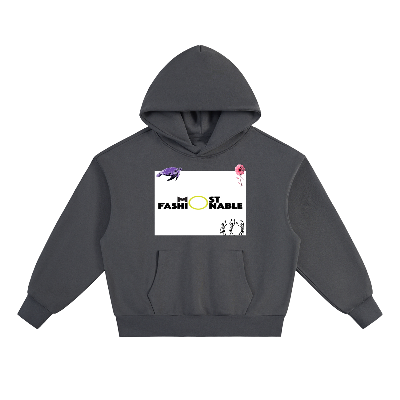 Most Fashionable Heavyweight Fleece Hoodie.
